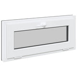 Basement Window RISOR 90x40 cm Tilt 3 Glazing Anthracite 4108465