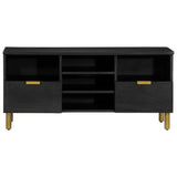 TV Cabinet Black 100x33x46 cm Engineered Wood 4017666