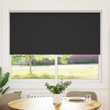 Roller blind blackout 164.4x175 cm Fabric Width 160 cm black 240143