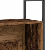 Bookshelf Smoked Oak 80 x 30 x 78.5 cm Engineered Wood 862931