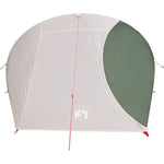 ZNTS Camping Tent Dome 4-Person Green Waterproof 94727