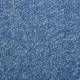 Carpet Floor Tiles 20 pcs 5 m 50x50 cm Blue 147316