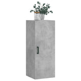Wall Mounted Cabinet Concrete Grey 34.5x34x90 cm 828856