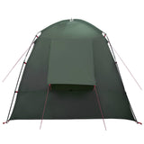 Cabin Tent with Roof Army Green 400 x 210 x 180 cm Polyester 42028518