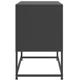 TV Cabinet Black 68.5x39x60.5 cm Steel 846470