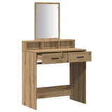 Dressing Table Artisan Oak 79 x 41 x 140 cm Engineered Wood 865144