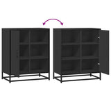 Sideboard Black 62x35x76 cm Engineered Wood 848994