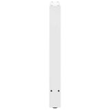 Dining Table Legs White 2 pcs 50x cm Steel 4013301