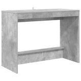 Bed Desk Concrete Grey Engineered Wood 100 x 45 x 75 cm 893734