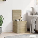Storage Box Sonoma Oak 40x42x46 cm Engineered Wood 840648