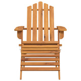 Garden Adirondack Chairs with Footrests 2 pcs Solid Wood Acacia 3145015