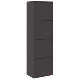 Storage Cabinet Black 60 x 40 x200 cm Steel 3406202