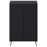 Shoe Cabinet BREDA 59.5 x 39.5 x 90 cm Engineered Wood Black 897526
