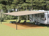 Tent Carpet Sand 400x700 cm HDPE 4002306
