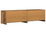 Bed Cabinet 2 pcs Old Wood 66 x 33 x 48 cm Engineered Wood 893729