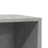 Cat Litter Box Enclosure Concrete Grey 60x40x40 cm Engineered Wood 857727