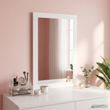 Mirror FAUSKE White 43 x 3.5 x 77 cm Rectangular 42040694