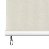 Outdoor Roller Blind 185 cm Cream 43453