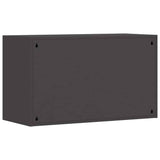 Wall Cabinet for Garage with Gas-lift Door Black 883260