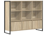 Book Cabinet 2 pcs Sonoma 99.5 x 30 x 108 cm Engineered Wood 3403023
