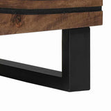 Bedside Cabinet Walnut 40 x 33 x 46 cm Solid Acacia wood 4018004