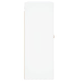 Wall Mounted Cabinets 2 pcs White Engineered Wood 3197993