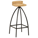 Bar Chairs 2 pcs Solid Mango Wood 245265