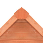 ZNTS Garden Storage Shed 71x60x213 cm Wood 170649