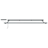 Electric Retractable Awning Brown and Anthracite 4 x 2 m 3421984