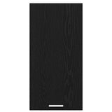 Hanging Cabinet Riga Black Oak and White 40 x 31 x 80 cm 884259