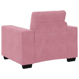 Sofa 3 pcs Pink Velvet 3324642