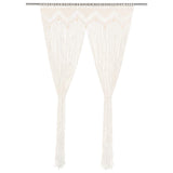 Macrame Curtain 140x240 cm Cotton 133908