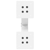 Coffee Table Legs X-Shaped 2 pcs White 38x cm Steel 4012893
