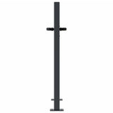 Garden Gate Anthracite 105x80 cm Steel Tree Design 153154