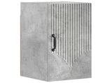 3 Piece Bathroom Cabinet Set HOORN Concrete Grey 3417795