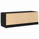 TV Cabinet Black Oak 102 x 35 x 36.5 cm Engineered Wood 862770
