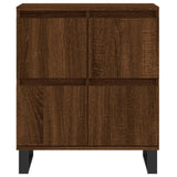 Sideboards 2 pcs Brown Oak Engineered Wood 3190188