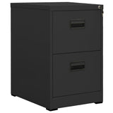 Filing Cabinet Anthracite 46x62x72.5 cm Steel 336273