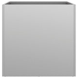 Planter Silver 49x47x46 cm Galvanised Steel 841569
