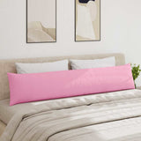 Sofa Pillows 2 pcs Pink 200 x 40 cm Fabric 42013883