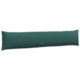 Sofa Pillows 2 pcs Dark Green 200 x 40 cm Fabric 42013873