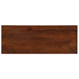 Table Top 90x40x2.5 cm Rectangular Solid Wood Reclaimed 371178