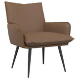 Armchair Cappuccino Faux Leather 42047741