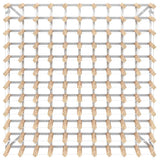 Wine Rack for 120 Bottles Solid Pinewood 282472