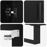 Highboard 2 pcs Black Oak 69.5 x 34 x 180 cm 3416263