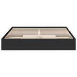 Bed Frame with Drawers without Mattress Black 180x200 cm Super King 3280637