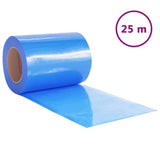 Door Curtain Blue 300 mmx2.6 mm 25 m PVC 153874