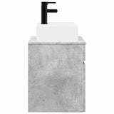Wall-mounted Sink Vanity Concrete Grey 39 x 41 x 62.5 cm 890575