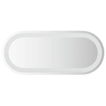 LED Bathroom Mirror 70x30 cm Oval 353284