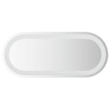 LED Bathroom Mirror 70x30 cm Oval 353284